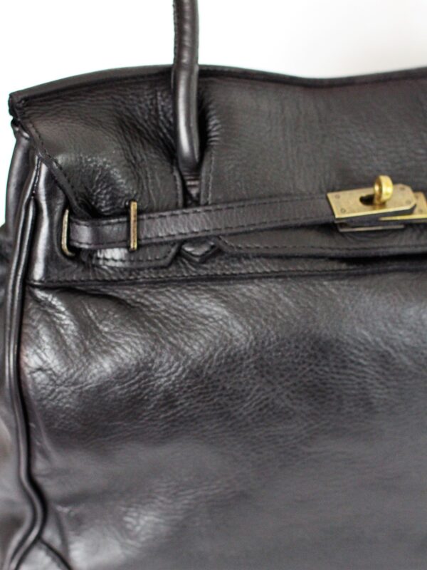 Bolso de piel lavada estilo italiano