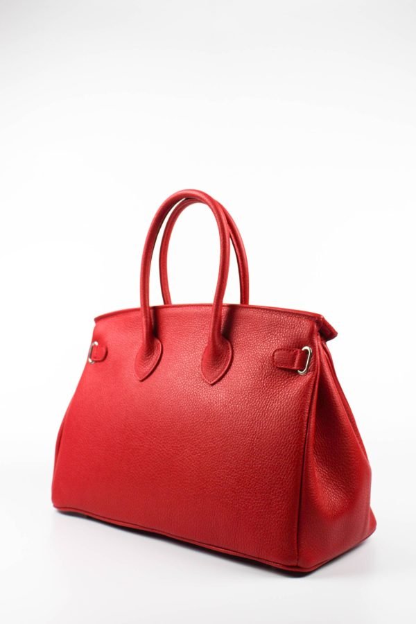 bolso icónico con candado parte trasera