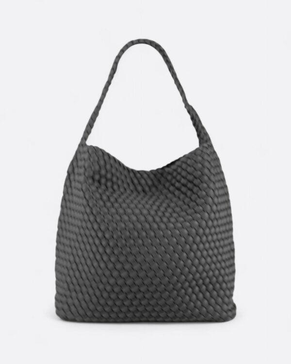 bolsos trenzados neopreno imagen principal del bolso de frente