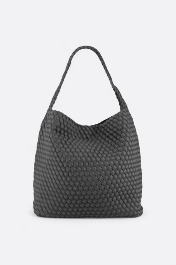 bolsos trenzados neopreno imagen principal del bolso de frente