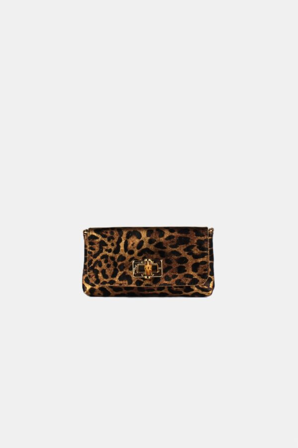 Cartera De Mano Y Bandolera Animal Print